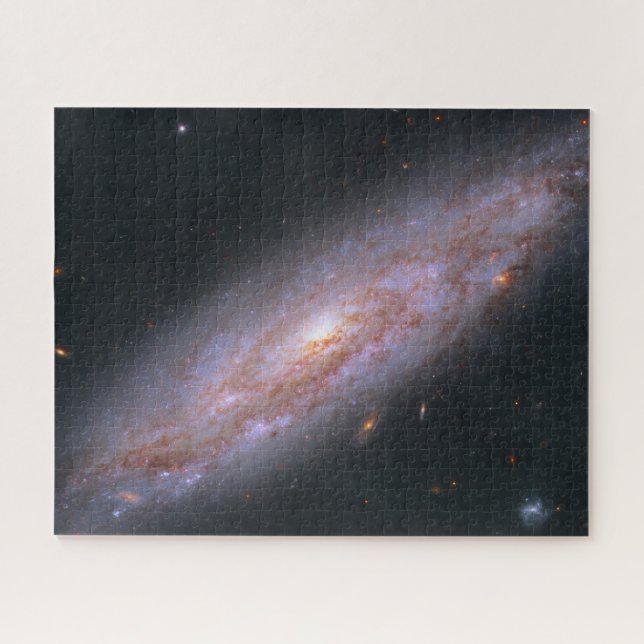 Spiral Galaxy Ngc 3972. Jigsaw Puzzle (Horizontal)