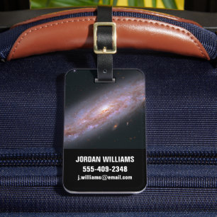 Spiral Galaxy Ngc 3972. Luggage Tag