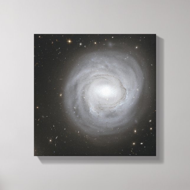 Spiral Galaxy NGC 4921 Canvas Print (Front)