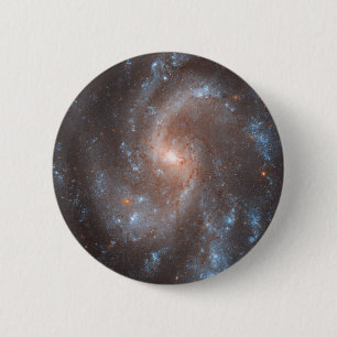 Spiral Galaxy Ngc 5584 6 Cm Round Badge