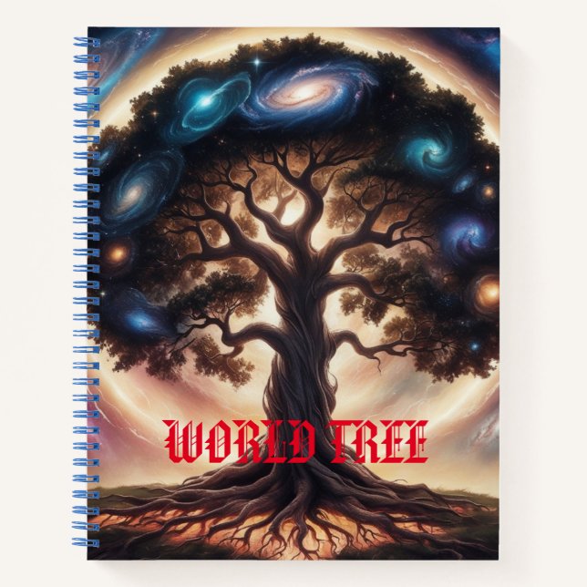 Spiral galaxy Notebook (Front)