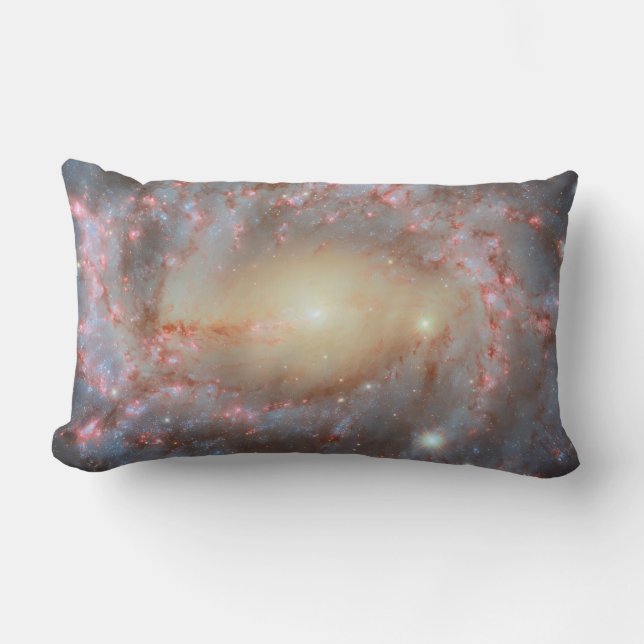 Spiral Galaxy Throw Pillow  (Front)