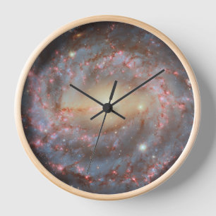 Spiral Galaxy Wall Clock