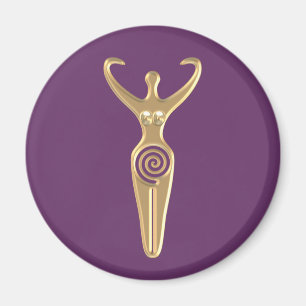Spiral Goddess Magnet