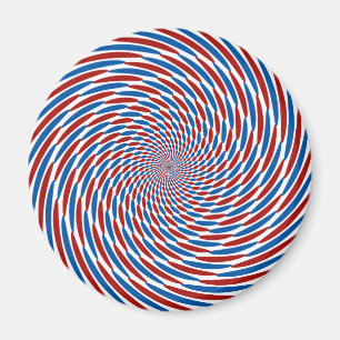 Spiral Illusion Burst Magnet