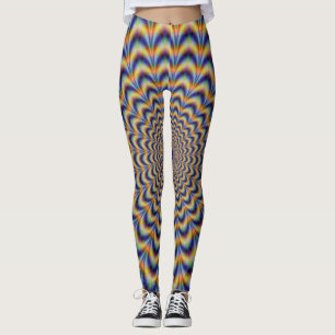 spiral illusion leggings