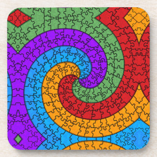 Spiral Jigsaw Coaster