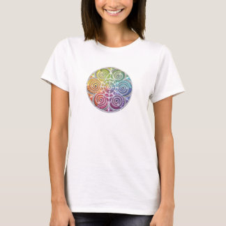 Spiral Mandala Ladies T-Shirt