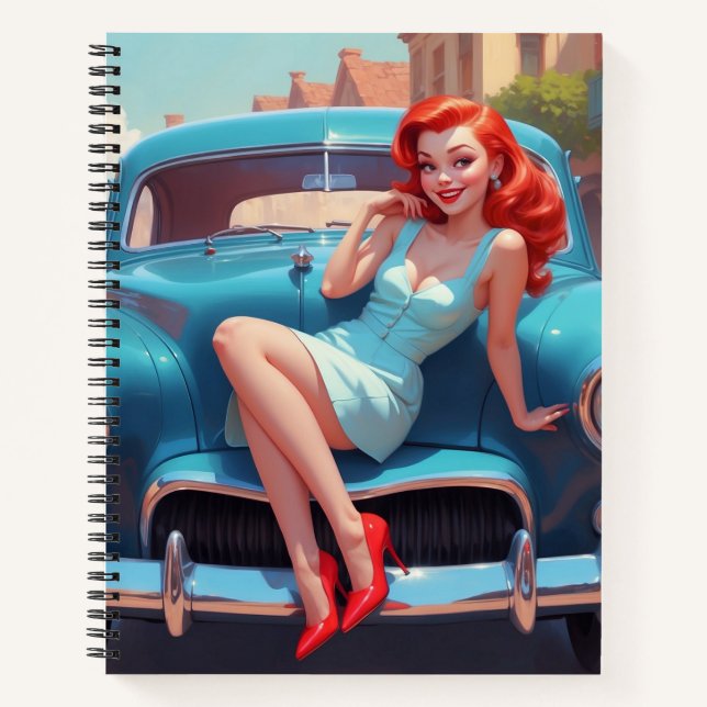 Spiral Note Book with Pin-Up  (Front)
