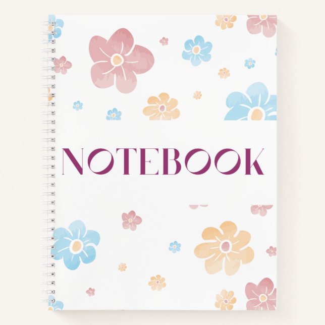 Spiral notebook  (Front)