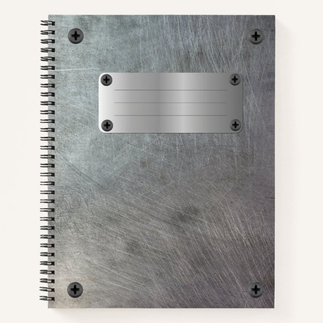 Spiral notebook (Front)