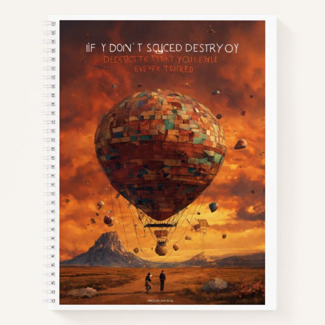 Spiral notebook  (Front)