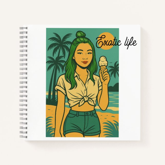 Spiral notebook (Front)