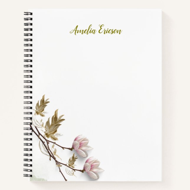 Spiral notebook  (Front)