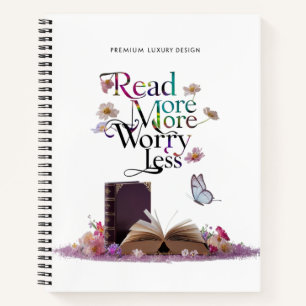 Spiral Notebook - Aesthetic Hardcover Journal 