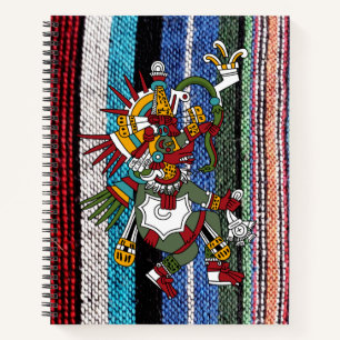 Spiral Notebook Aztec