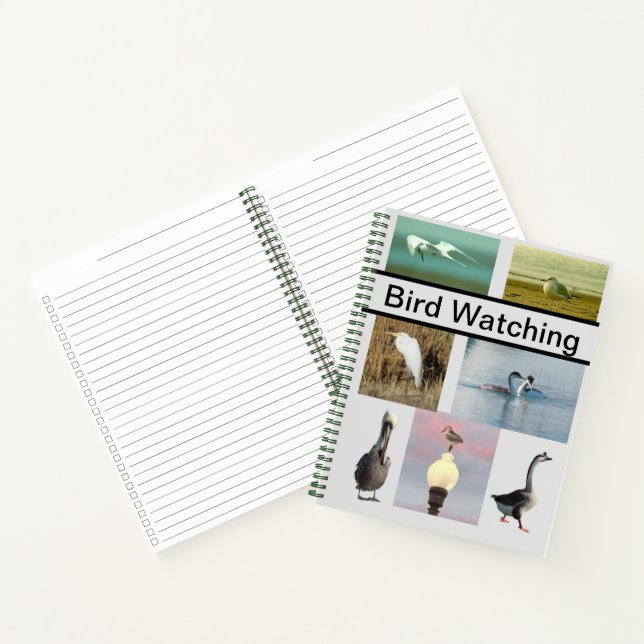 Spiral Notebook - Bird Watching (Inside)