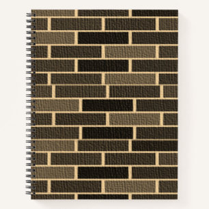 Spiral Notebook Brick