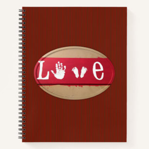 Spiral Notebook Brick