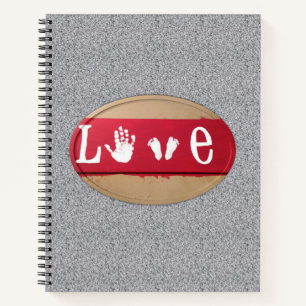 Spiral Notebook Brick