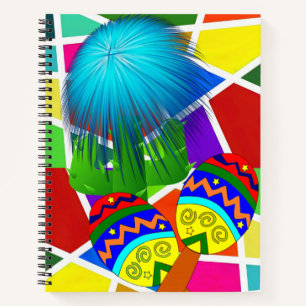 Spiral Notebook Cactus Mexican