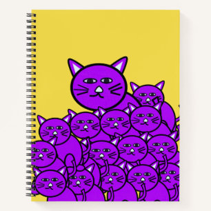 Spiral Notebook Cat