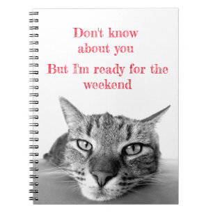 Spiral Notebook-Cat Notebook