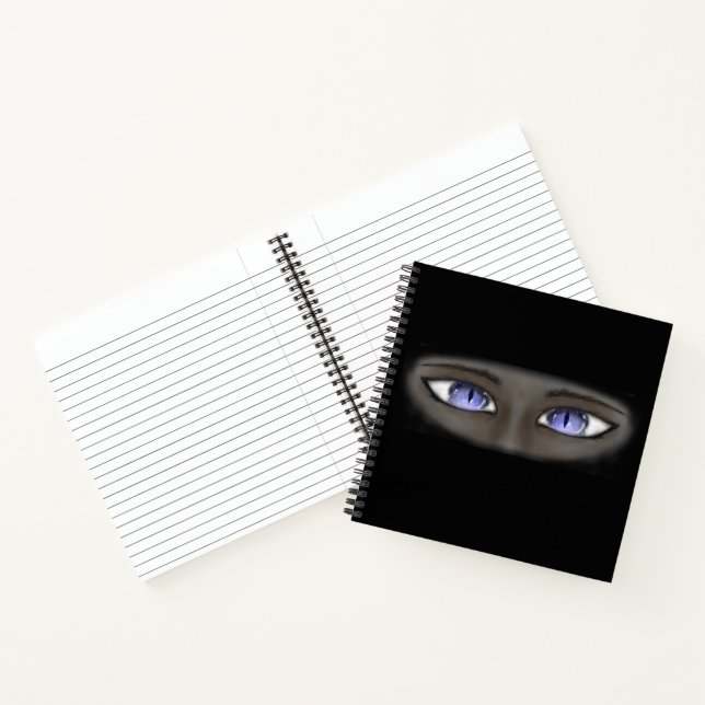 Spiral Notebook - Catberry Eyes (Inside)