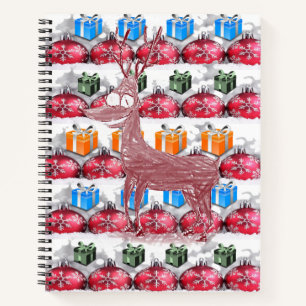 Spiral Notebook Christmas