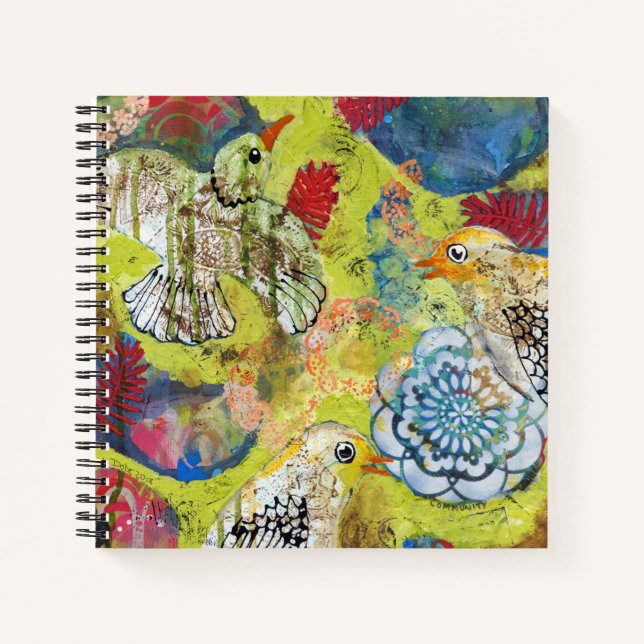 Spiral Notebook "Community" (Front)