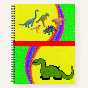 Spiral Notebook Dinosaur