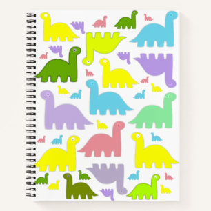 Spiral Notebook Dinosaur