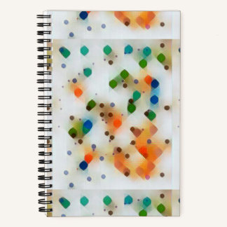 Spiral Notebook Dots