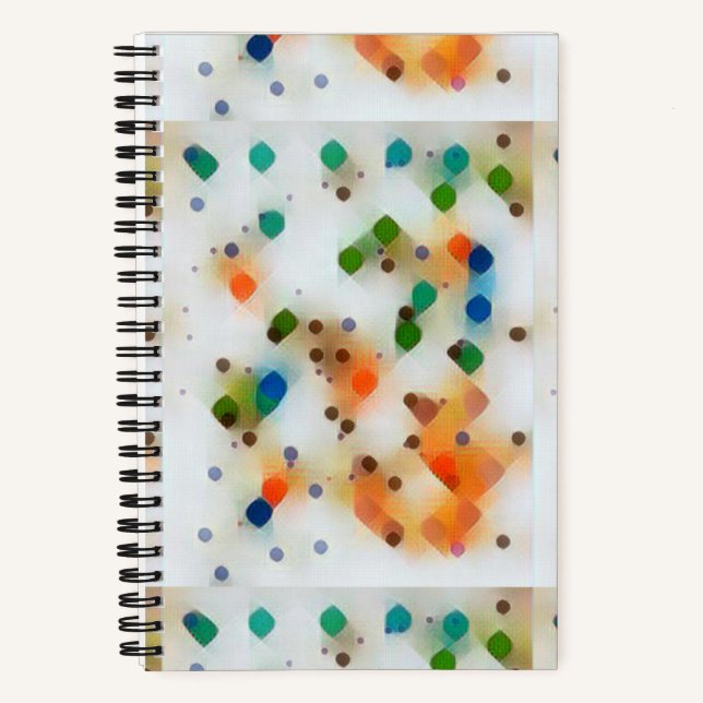 Spiral Notebook Dots (Front)