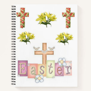 Spiral Notebook Easter