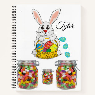 Spiral Notebook Easter