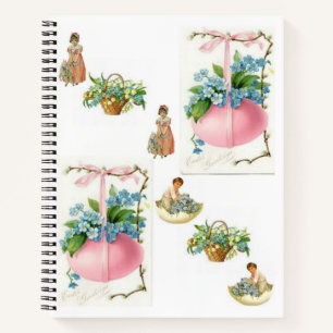 Spiral Notebook Easter