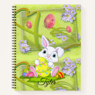 Spiral Notebook Easter