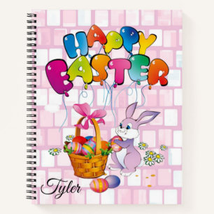 Spiral Notebook Easter