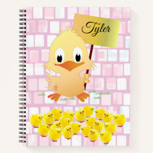 Spiral Notebook Easter