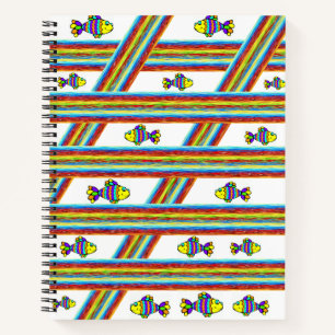 Spiral Notebook Fish