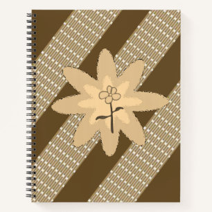 Spiral Notebook Floral