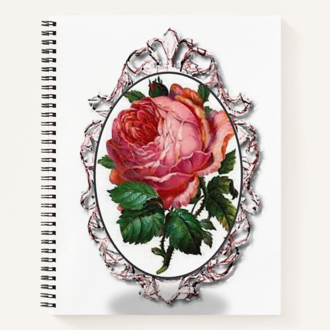Spiral Notebook Floral (Front)