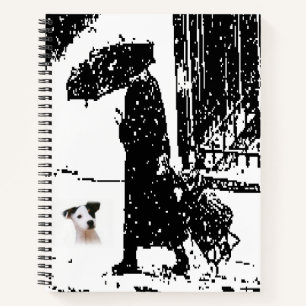 Spiral Notebook Floral