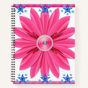 Spiral Notebook Floral