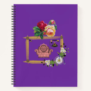 Spiral Notebook Floral