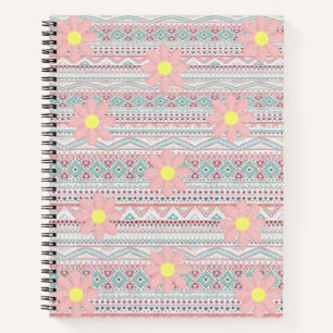 Spiral Notebook Floral