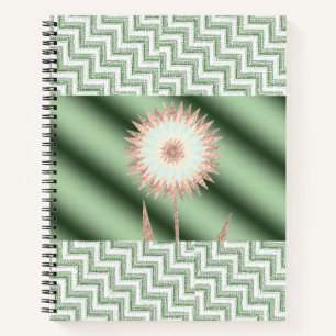 Spiral Notebook Floral