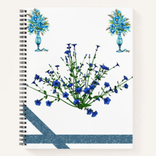 Spiral Notebook Floral