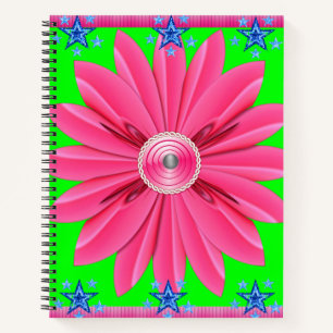 Spiral Notebook Floral